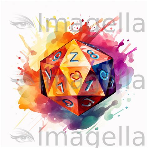 Dungeons And Dragons D20 System Platonic Solid Role Playing Game Png