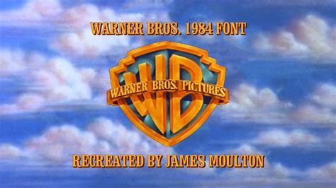 Warner Bros. 1984 Font by JamesMoulton1988 | Warner bros, Bros, Warner bros. pictures