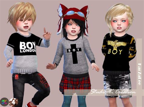 Sims 4 Ccs The Best Boy London Sweat For Toddler By Karzalee