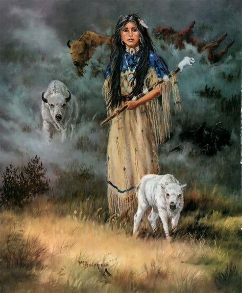 White Buffalo Calf Woman Message Part 1 And 2 Native American Artwork American Indian Art