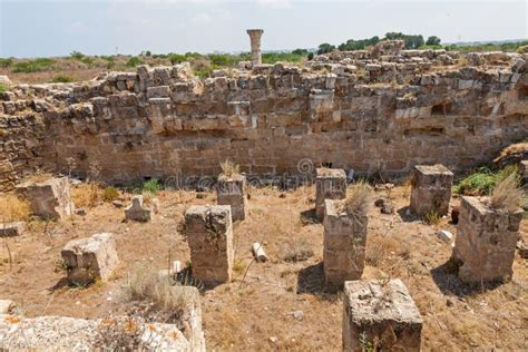 Salamis Ruins Stock Photo Image Of Religion Vacation 35830258