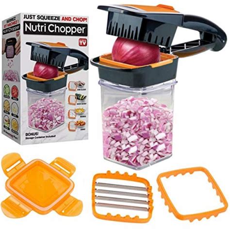 Nutrichopper Deluxe With 30 Larger Fresh Keeping Storage Containers