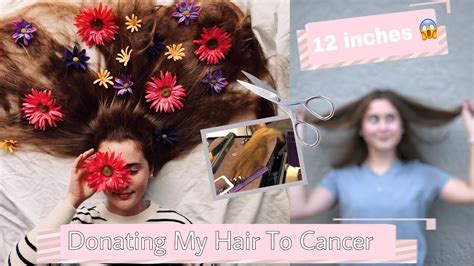 Cutting And Donating My Hair To Wigs For Kids Ⅱ 12 Inches 😱 Youtube