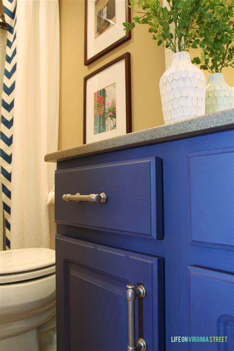 20 Amazing Painting Bathroom Cabinets Color Ideas Home Decoration And