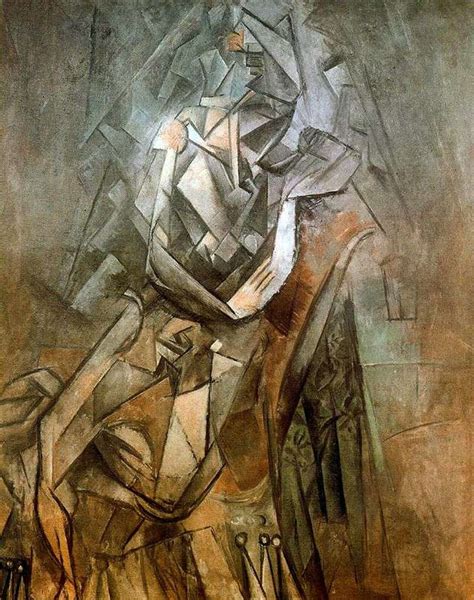 Woman Sitting In A Chair By Pablo Picasso ️ Picasso Pablo