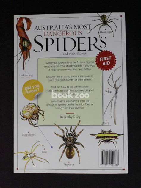 Buy Australias Most Dangerous Spiders By Australian Geographic At