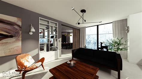 minimalist living room - DCS.studio - interior design