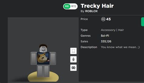 Trecky Hair And Bowl Cut Are Literally Identical Rroblox