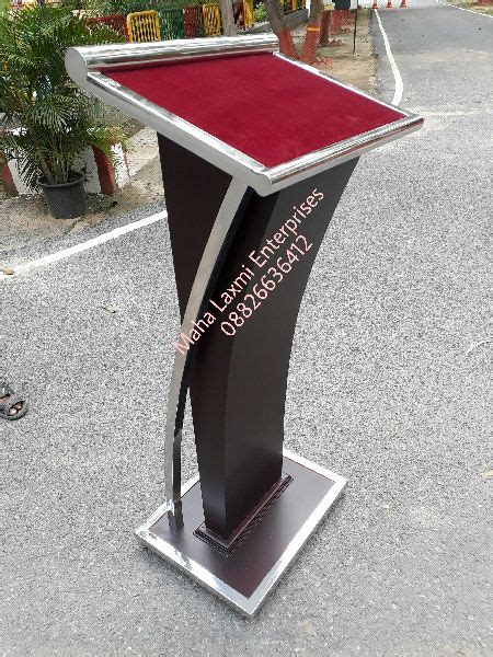 Stainless Steel And Wooden Podium At Rs 17500 Piece In Delhi Maha