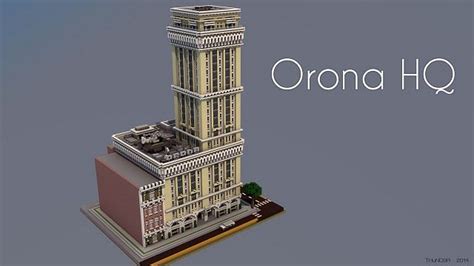 Orona Hq Traditional Skyscraper Minecraft Project