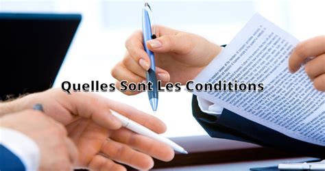 Quelles Sont Les Conditions ⏬👇