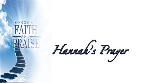 Hannah S Prayer Youtube