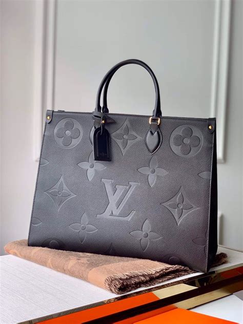 Louis vuitton onthego tote | Lv handbags, Luxury bags, Bags