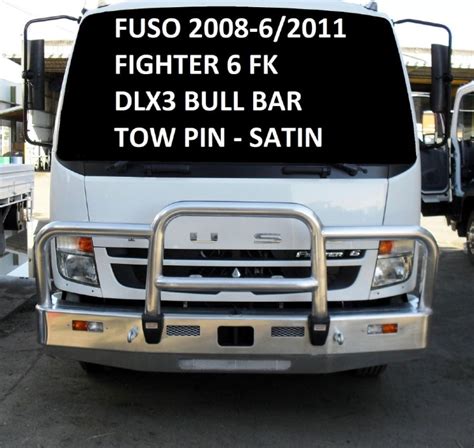 Fuso Canter Fe8 Deluxe 3 Bullbar To 4wd Gear Accessories