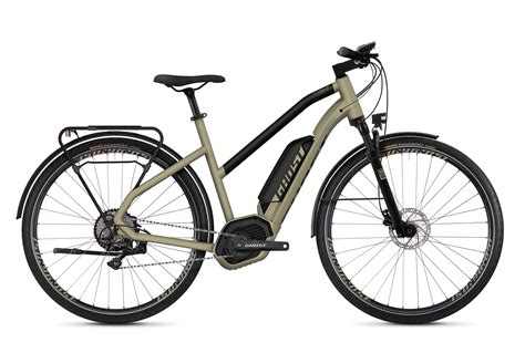 Browse our selection of electric bikes from foldable e bikes, different speeds, water resistant & pedal system to make it through a tough stretch or up a hill. GHOST E-Bikes Ebike Square Trekking B5.8 Ladies Ext Gold ...