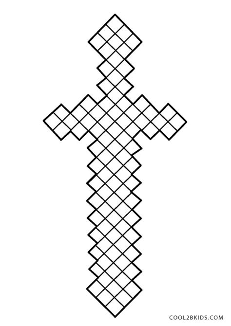 Minecraft Sword Coloring Pages Printable Free Printable Minecraft Porn Sex Picture