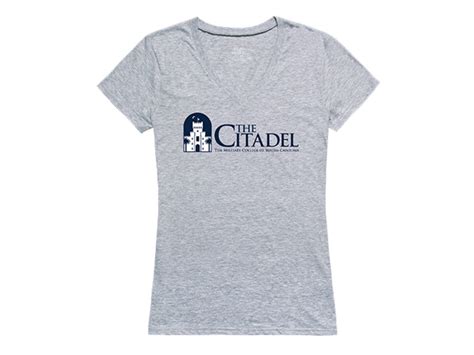 The Citadel Womens Seal T Shirt Heather Grey