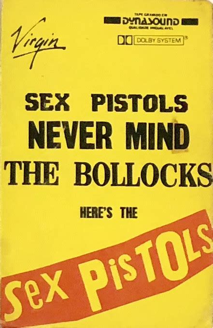 Sex Pistols Never Mind The Bollocks Heres The Sex Pistols Dolby System Cassette 1986