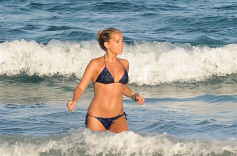 Sylvie Van Der Vaart In Bikini On The Beach In Ibiza Hawtcelebs