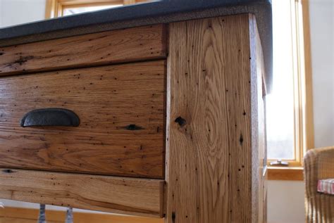 Antique wormy chestnut table with hand turned legs. Wormy Chestnut Kitchen island - FineWoodworking