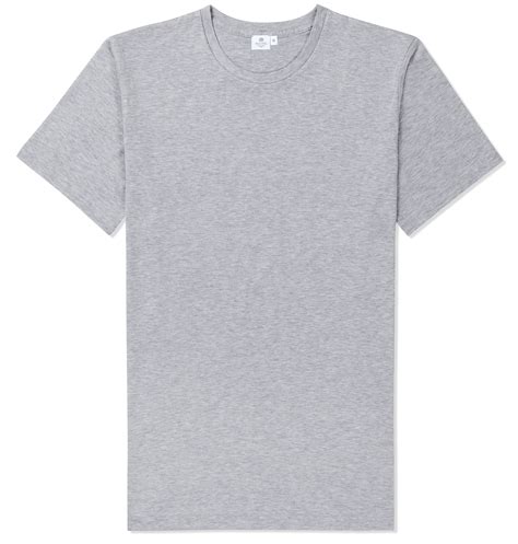 Buy blank grey tees in bulk and save. Lyst - Sunspel Riviera Crew Neck T-Shirt in Gray for Men