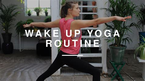 Wake Up Yoga Routine Annie Clarke Wild Dish Youtube