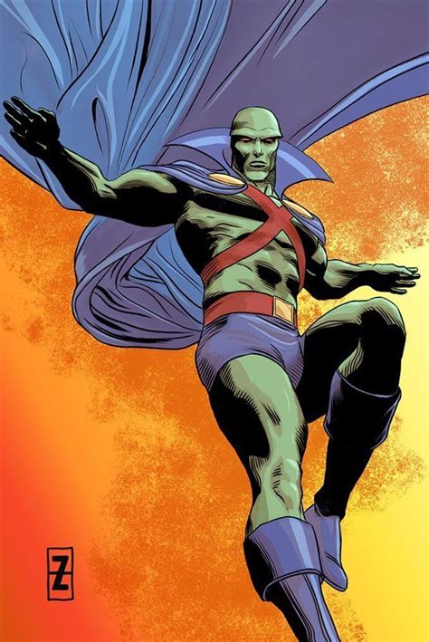 Review Of Martian Manhunter Concept Art References