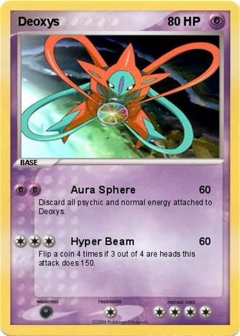 Check spelling or type a new query. Pokémon Deoxys 70 70 - Aura Sphere - My Pokemon Card