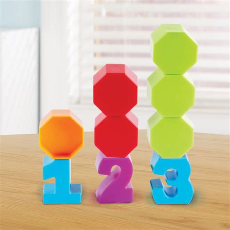 Counting And Number Building Blocks Number And Color Recognition