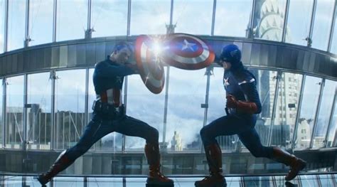 Avengers Endgame Heres How The Dual Captain America Fight Scene Was Shot Hollywood News