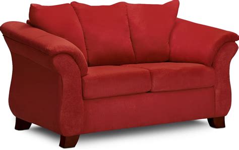 Adrian Sofa Loveseat And Accent Chair Set Red Value City Furniture