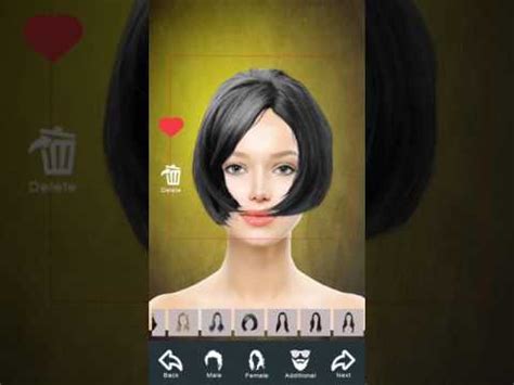 This app contains a lot of hair styles for different types of hairs: Hairstyle Changer app, virtual makeover women, men - Apps ...
