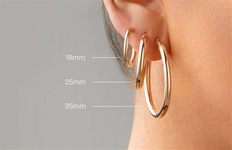Earrings Size Guide At Michael Hill At Michael Hill Canada