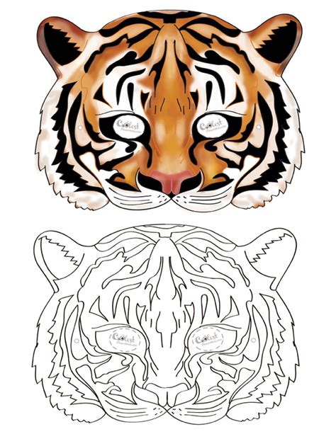 Printable Tiger Mask Coolest Free Printables