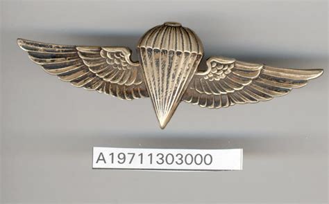 Badge Parachutist United States Navymarine Corps National Air And