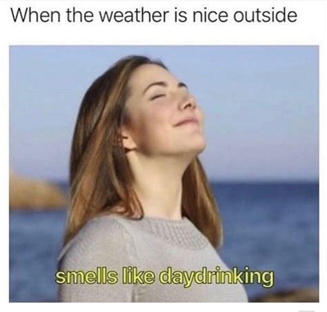 Nice Weather Day Drinking Weather Memes Funny Quotes Sarcasm Morning Humor I Don T Give A