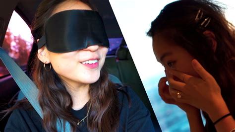 blindfolded vlogging led to this shocking surprise 😱 youtube