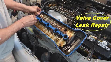 How To Replace A Leaking Valve Cover Gasket Toyota Lexus Youtube