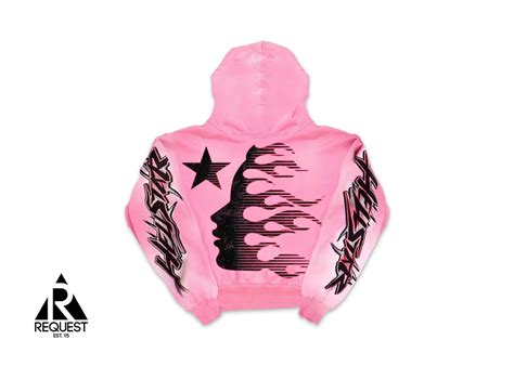 Hellstar Brainwashed Without Brain Hoodie Pink Request