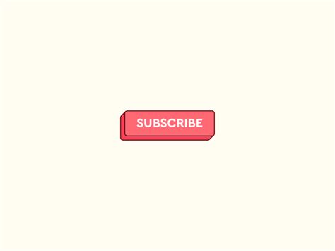 Subscribe Button Animation