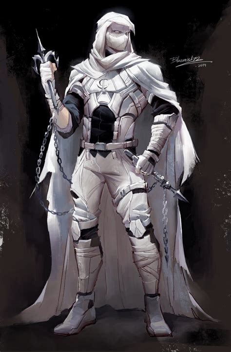 Moon Knight Suit Concept Art By Bluemist72 Moonknight Marvel