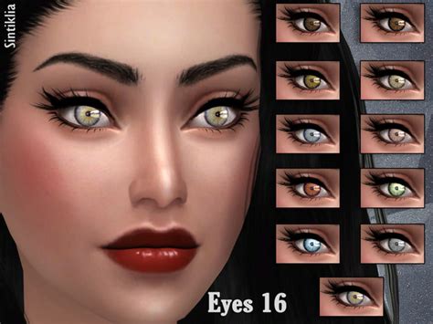 Eyes 16 By Sintiklia At Tsr Sims 4 Updates