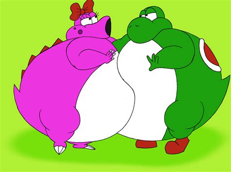 Birdo And Yoshi Trying To Kiss By Robot001 On Deviantart