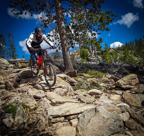 Downhill bikes are heavier and stronger than other mountain bikes and feature front and rear suspension with over 8 inches (20 cm). 5 Ways that Lift-Served Downhill Mountain Biking Can Make ...
