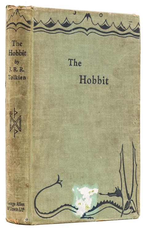 Bid Now Tolkien Jrr The Hobbit First Edition First Impression