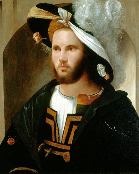 Girolamo Romanino Portrait Of A Man Renaissance Portraits Portrait