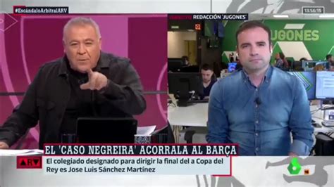 La Brutal Rajada De Ferreras Contra El árbitro De La Final De La Copa