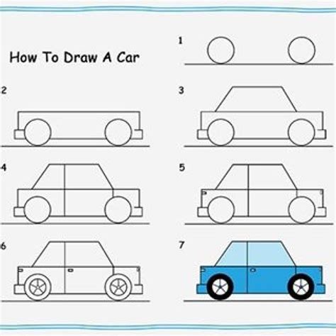 Step By Step Car Drawing At Getdrawings Free Download