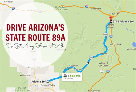 Drive Arizonas State Route 89a To Get Away From It All
