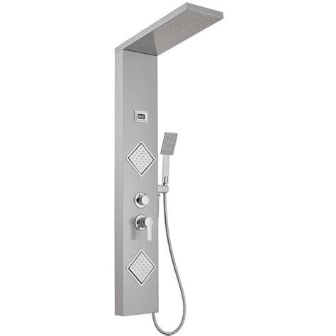Bwe 2 Jet Rainfall Shower Tower Shower Panel System With Rainfall